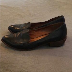 Black madewell loafers.7.5